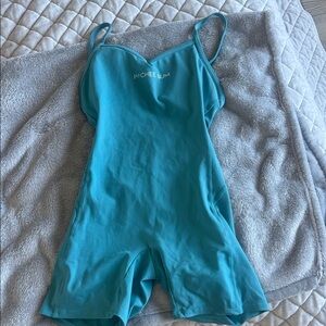 Pochee Bum Teal Bodysuit